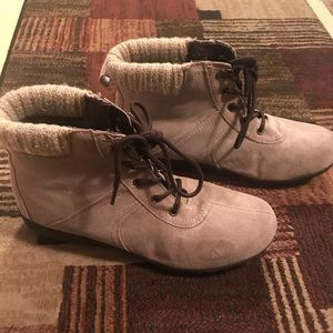 Tan Ankle boots 11W
